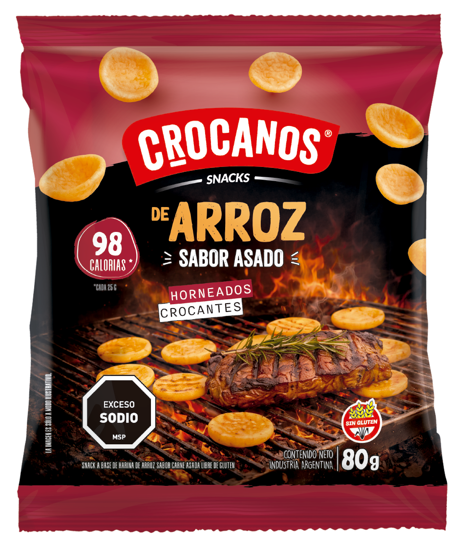 Crocanos Sabor Asado